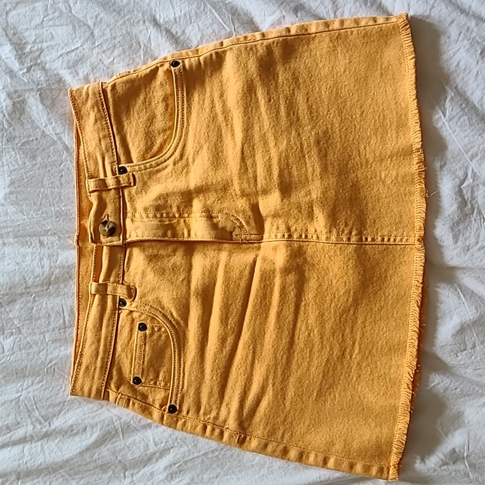 Denim skirt